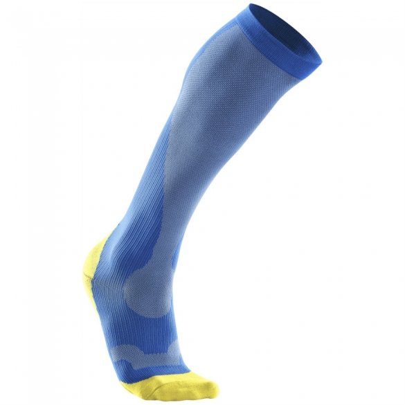 2XU Performance kompressions socks Blau/Gelb Herren MA2442e 2015 MA2442eVBBCYL